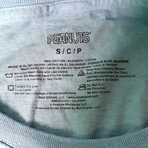 Peanuts Snoopy Woodstock Long Sleeve T-shirt - Picture 5 of 5